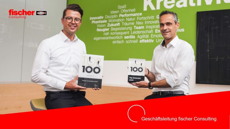 Top-Innovator 2020 Award Dr. Christian Fiebig und Daniel Genkinger